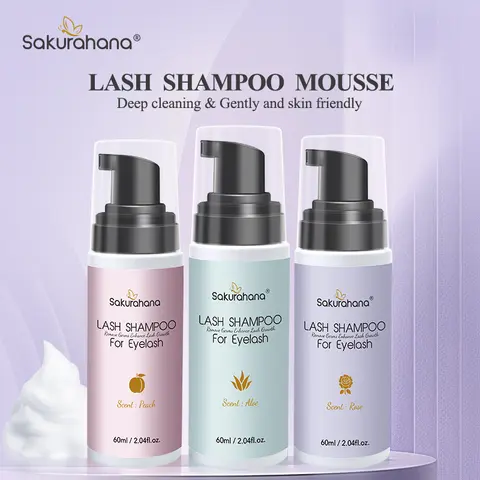 SAKURAHANA lash shampoo foam